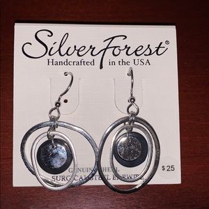 Silver Forest Earrings